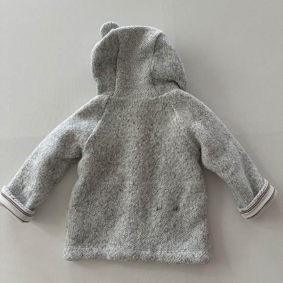 Max Studio 6-9 Months Baby Boy Bear Hooded Jacket Pants Lovie Plush NWT - Picture 7 of 7